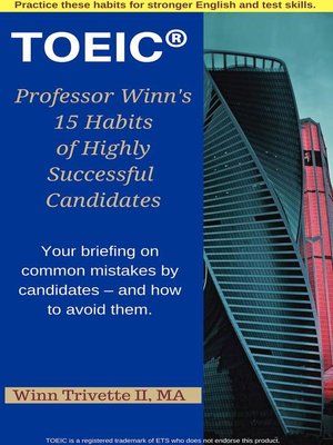 cover image of Professor Winn's 15 Habits of Highly Successful TOEIC&#174; Candidates